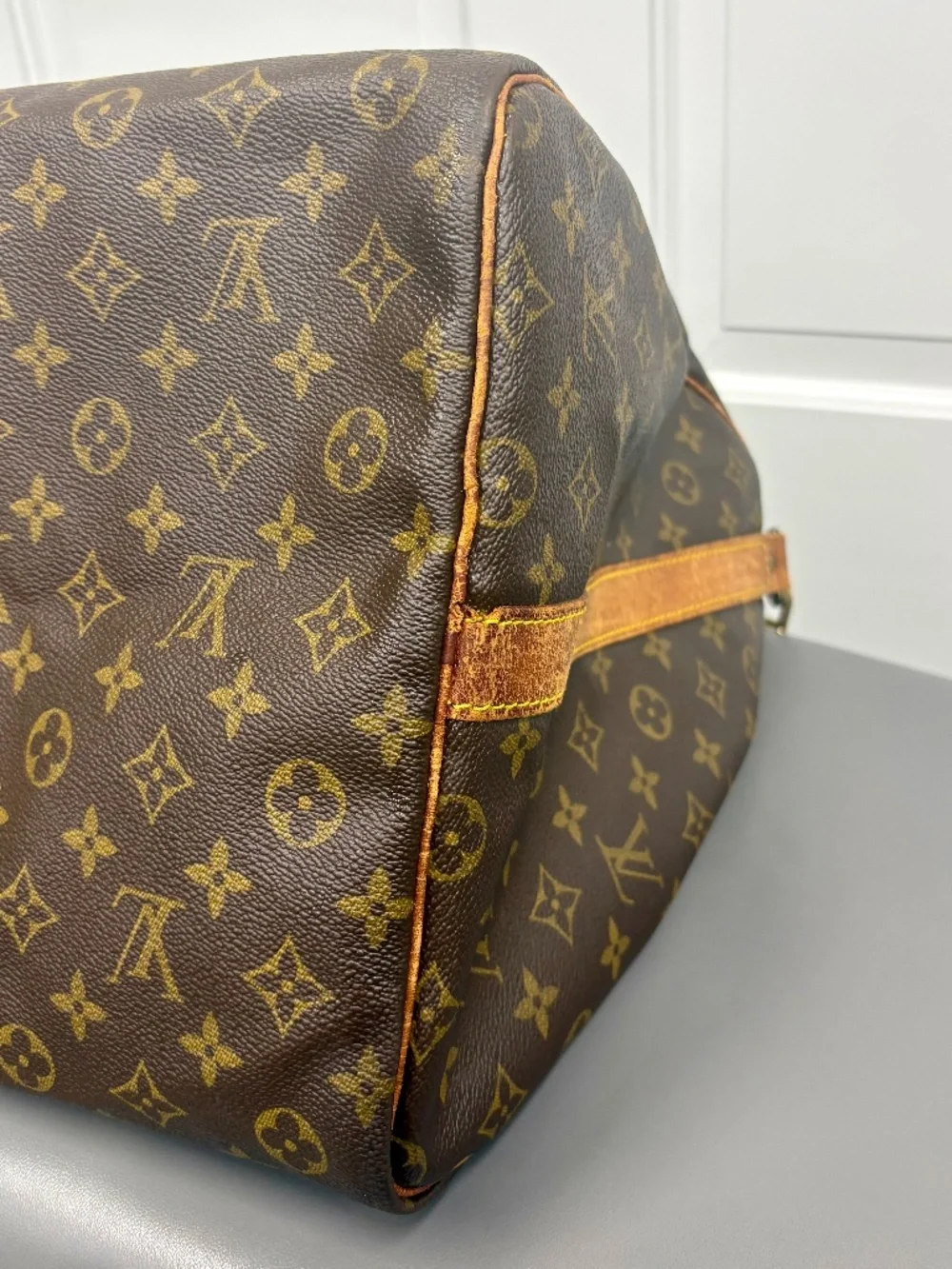 Vintage Louis Vuitton Keepall Bandouliere 60 Monogram Canvas